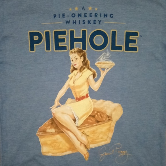 🚫SOLD‼️Pie-Oneering Whiskey Piehole Hoodie - Picture 2 of 5